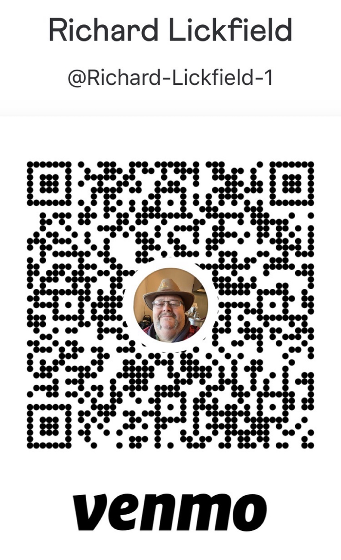 Venmo QR code for @Richard-Lickfield-1