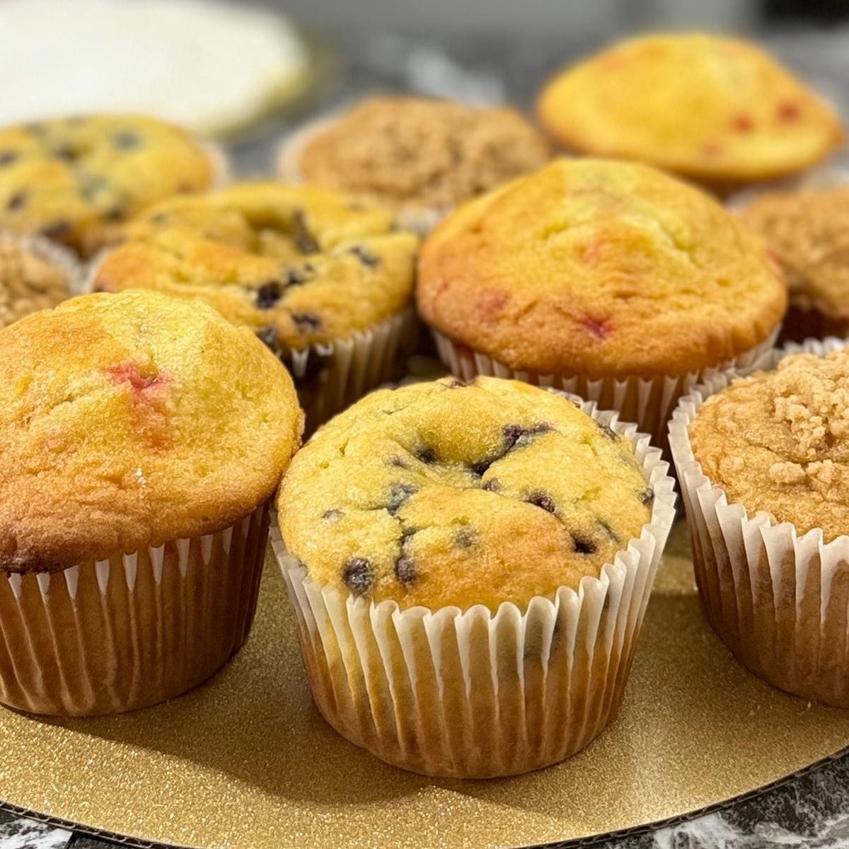 Muffins at Market Mocha