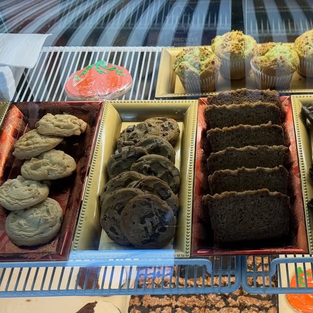 Market Mocha pastry case